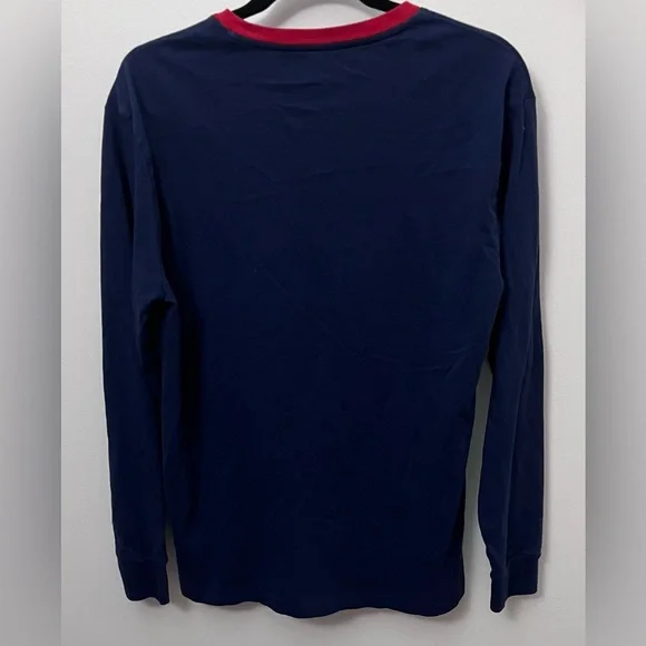 Polo Ralph Lauren Classic Fit Shirt - Navy and Red - Picture 2 of 6